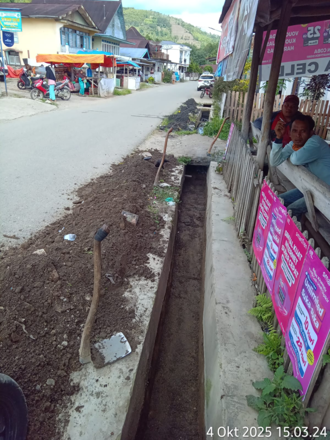 NORMALISASI DRAINASE DESA LOLO HILIR TAHUN 2025